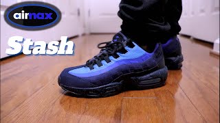 Nike Air Max 95 Stash 2024 UnBoxing Review amp On Foot [upl. by Nerita]