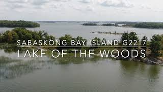 Sabaskong Bay Island G2217 Lake of the Woods [upl. by Merrile759]