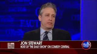 Interview of Jon Stewart by Bill OReilly Full Unedited Pt 2 of 5 [upl. by Hagi]