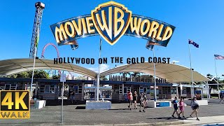 Movie World  Gold Coast Australia 🇦🇺 4k Walking Tour [upl. by Naimad131]