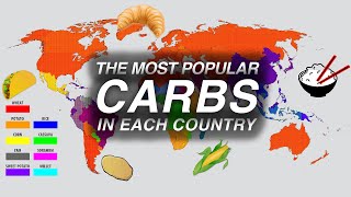 The Most Popular Carbs in Each Country [upl. by Hardie429]