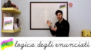 Matematica  LEZ48  Logica degli enunciati Parte I [upl. by Windham]