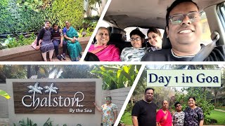 First Plane Travel of MIL  Family Picnic  Chalston Beach Resort  Calangute Beach  Goa Tourism [upl. by Shanney]