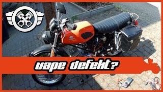 Simson S51 ENDURO  Geht Geht NICHT Geht  Fehlersuche an der VAPE Zündung [upl. by Orsay991]