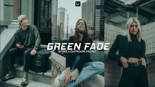 Green Faded Preset  Lightroom Mobile Preset Free DNG  lightroom preset  lightroom tutorial [upl. by Eirojam]