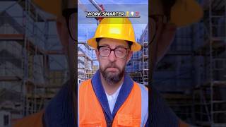 Part 33  work Smarter👷💡💯 workers work smart job construction viralvideo shorts [upl. by Jocelyn]