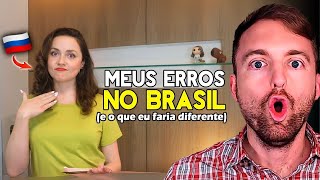 GRINGO REAGE A COISAS QUE ME ARREPENDI DE FAZER NO BRASIL [upl. by Ysied]