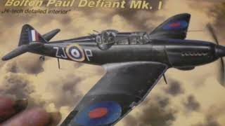 A look at the Boulton Paul Defiant Mk1 kit by MPM [upl. by Sidran]