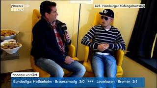 Hamburger Hafengeburtstag Jan Delay im Interview am 10052014 [upl. by Norac]