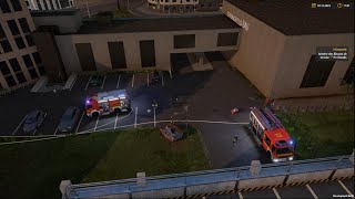 6Kubikmeter Vollbrand Spektakulärer Einsatz in Notruf 112 Die Feuerwehr Simulation 2 [upl. by Buzzell]