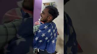 barber shop haircut prank  prank  shefins vloge [upl. by Banyaz]