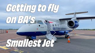 How I got to fly on the Dornier 328  British Airways smallest Jet  4K [upl. by Ainoz]