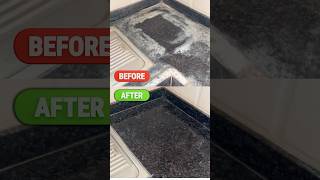 Fressho Tap amp Shower Cleaner  Amazing Salt Stain Removal on Kitchen Granite Top [upl. by Younger]