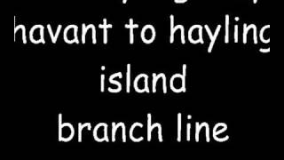 quothayling billyquot branch lineHavant to Hayling Island 1960 [upl. by Siegfried]