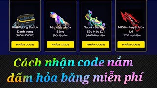 Cách nhận code nắm đấm hỏa băng free fire miễn phí  thoa60 [upl. by Iliram]