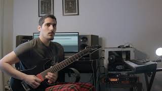 Dream Theater  Paralyzed solo cover with absolutely no memes not clickbait [upl. by Winslow]