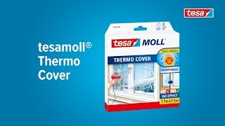 tesamoll® Thermo Cover  transparante isolatiefolie voor ramen [upl. by Woermer964]