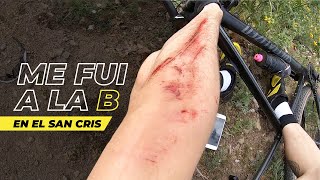 Me caí en el Cerro San Cristóbal  MTB  Martín Recabarren [upl. by Marston]