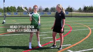 Women’s Lacrosse Tips How to Cradle the Ball [upl. by Bradman]