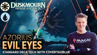 Duskmourn  Evil Eyes  Standard Deck Tech with CovertGoBlue  MTG Arena [upl. by Oicram]