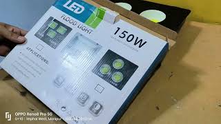 OUTDOOR LED FLOOD LIGHT  150W with IP66 Energy Saving Light [upl. by Lemrac]