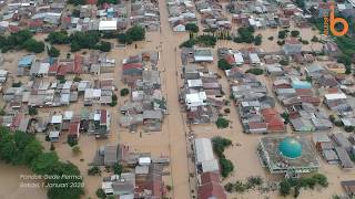 Banjir Pondok Gede Permai Bekasi  1 Januari 2020 [upl. by Iloj524]