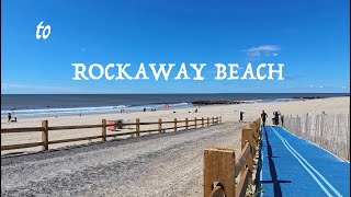 4K Cycling New York From Queens Blvd to Rockaway Beach and back Full Ride [upl. by Netloc]