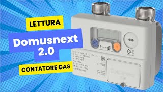 Autolettura contatore GAS Domusnext 20 G4 e G6 [upl. by Chloris196]