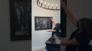 How to hang a picture frame perfectly level every time [upl. by Melli]