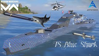 Modern Warships  FS Blue Shark  Must Be Patient And Calm [upl. by Ehudd]