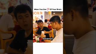 Always Use Your Brain 😂🙌 shorts trending funny memes viralvideo [upl. by Jezabella]