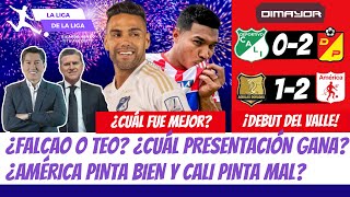 ¿Fue Mejor la Presentación de Falcao o la de Teófilo ¡América Ganó y Cali Perdió  LaLigaDeLaLiga [upl. by Assirek]