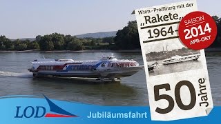 Tragflügelboot LOD 50 Jahre Jubiläumsfahrt [upl. by Eramal784]