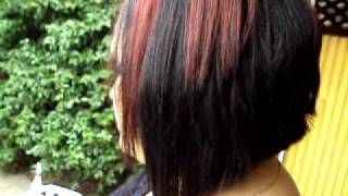 Womens Haircut part 9AVI [upl. by Nolasba]