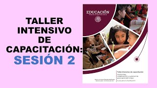 Soy Docente TALLER INTENSIVO DE CAPACITACIÓN SESIÓN 2 [upl. by Guthry901]