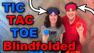 Blindfolded Ball Bounce  Tic Tac Toe Challenge [upl. by Toshiko]