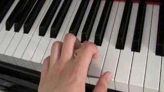 How to play piano The basics Piano Lesson 1 [upl. by Oletha]