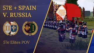 Russias Back for More  ROBLOX Napoleonic Wars  57e Elites Perspective [upl. by Menashem]