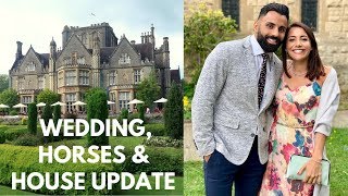 GREEK WEDDING GOODWOOD RACECOURSE amp HOUSE UPDATE 🏡 [upl. by Mini]