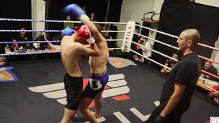 Abdelkariem Talhaoui fight 4 victory vs Berat Caylak hemmers gym [upl. by Eseneg]