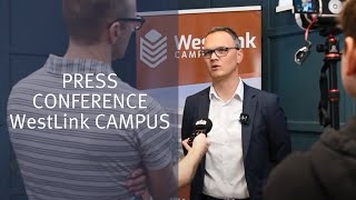 Press conference  WestLink CAMPUS [upl. by Yecats]