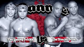 The Young Bucks vs The Briscoes Jay amp Mark  PWG TITANICA 2010  FULL MATCH [upl. by Naasah]