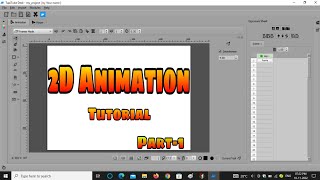 2D Animation tutorialpart 1For beginnersTupitube animation tutorial [upl. by Hajile]