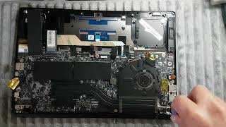 HOW TO REPAIR HINGE MSI Laptop Ryzen 5 MS14DK [upl. by Enos]