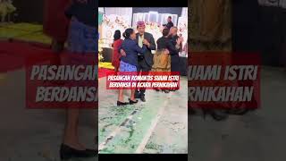 Pasangan romantis suami istri berdansa di acara pernikahan [upl. by Herbert]