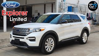 AllNew Ford Explorer Limited  SUV  White Color  InDepth Walkaround [upl. by Vadnee31]