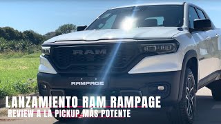 LANZAMIENTO RAM RAMPAGE REVIEW A LA PICKUP MÁS POTENTE [upl. by Ahk]