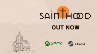 Sainthood Launch Trailer  Cozy Strategy Game Out Now [upl. by Reginnej]