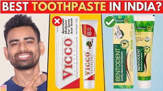 5 Natural Toothpastes in India Under Rs 219 that You Must Try 3 is just Rs 70 [upl. by Oinigih]