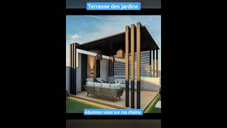 Patio Design  Pergola  Terrasse jardinsterrassePatiogardenshorts [upl. by Gish]